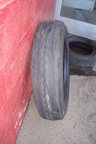 This is how bad most of the removed tires looked. Changed them just in time.