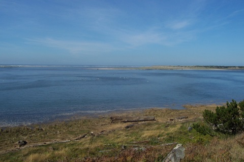The Pacific Ocean.