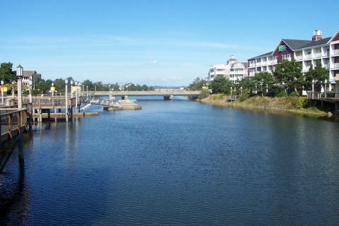 One of the seawater canals.
