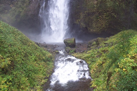 The pool at the base of the main fall.