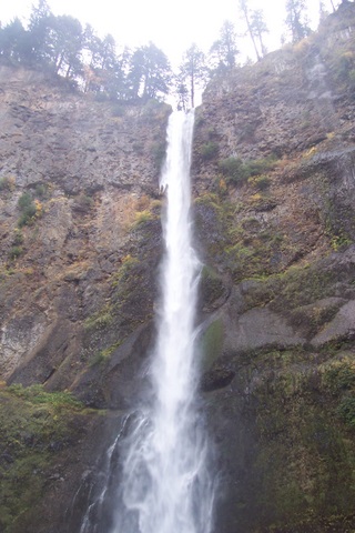 And the main falls. Hard to see but there is an observation deck at the top.