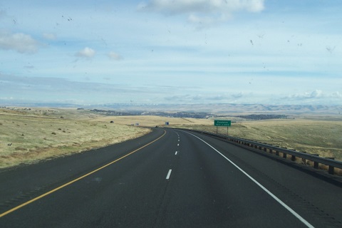 A few hours later and I'm just coming into Pendleton, Oregon.