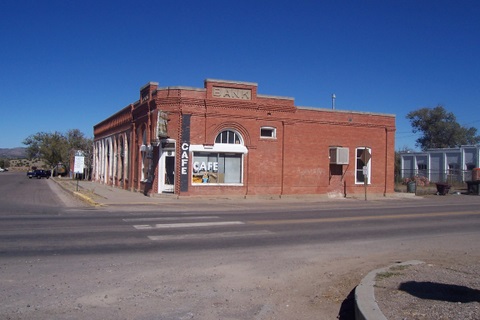Downtown Magdalena.