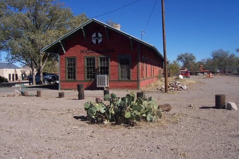 And the little museum. Use to be the train station.