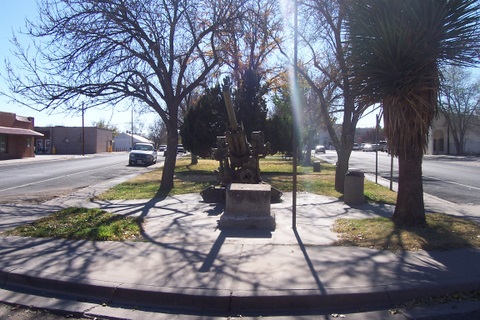 This is a tiny city park. Right across the street from my favorite bar.