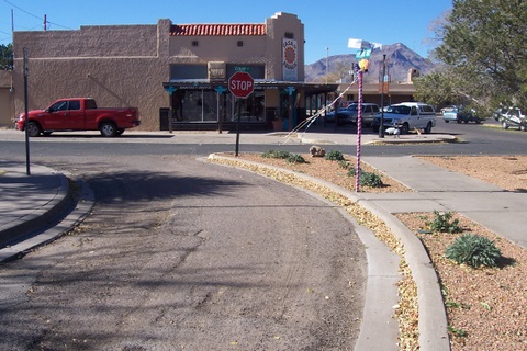 This is 'Veterans' street. This is all there is. It's pretty short.