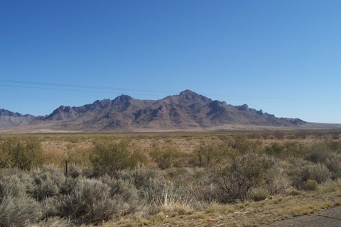 A few miles outside of Columbus, NM.