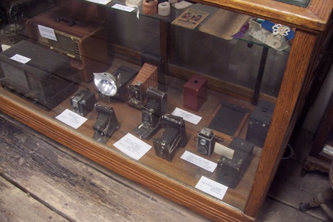 If you like old cameras, the museum had plenty.