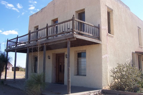 The hotel where two died. Shot as they tried to escape from the front door. Man and pregnent woman.