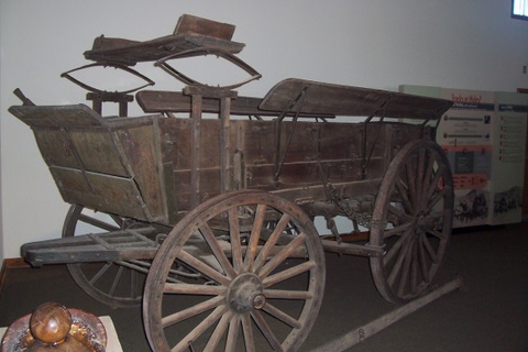 Just an old wagon.