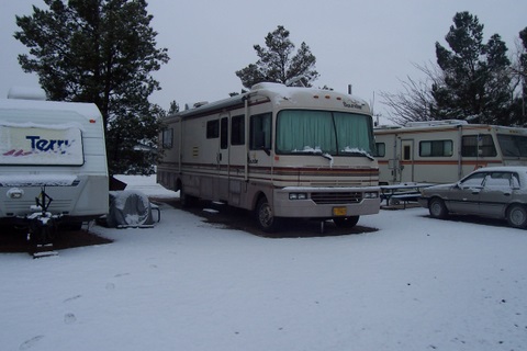 This happened during the night and early morning. Stayed cold all day.