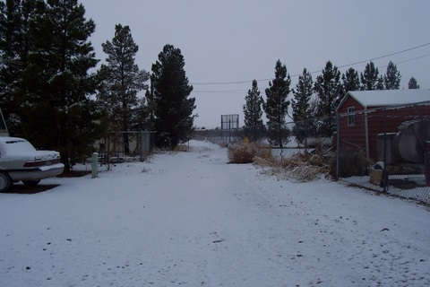 And a shot up the alley towards the west.